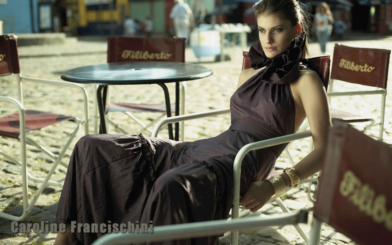 Caroline Francischini krásnou tapetu #15 - 1280x800