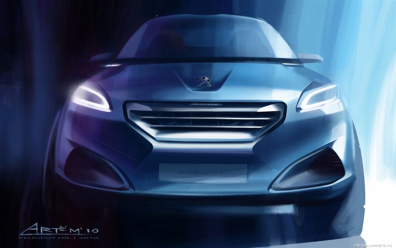 Concept Car Peugeot HR1 - 2010 標誌 #31 - 1280x800
