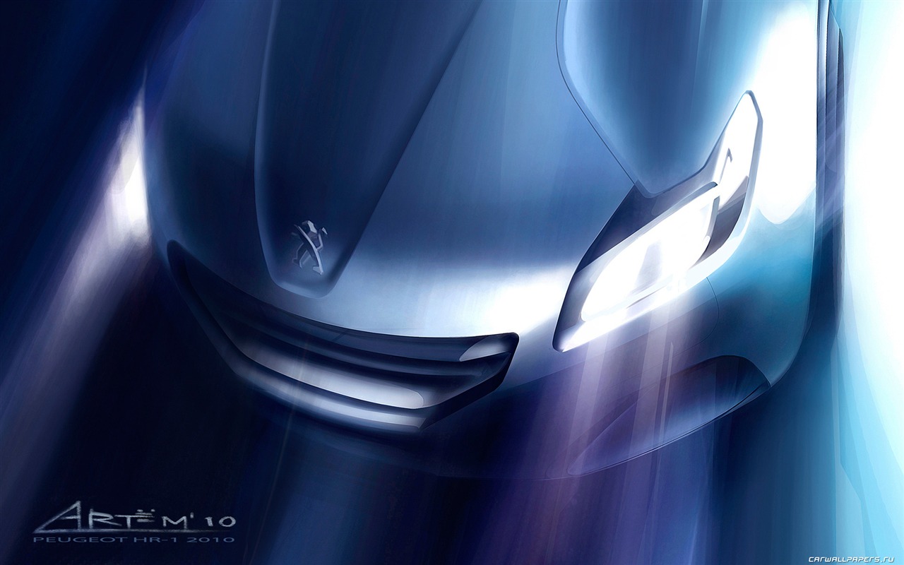 Concept Car Peugeot HR1 - 2010 標誌 #32 - 1280x800