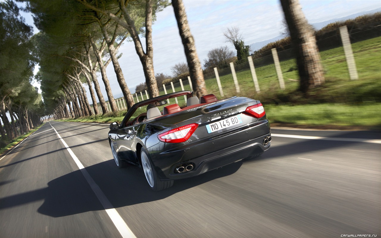 Maserati GranCabrio - 2010 HD wallpaper #3 - 1280x800