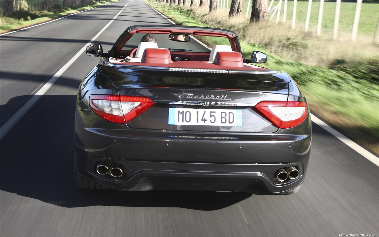 Maserati GranCabrio - 2010 HD wallpaper #4 - 1280x800