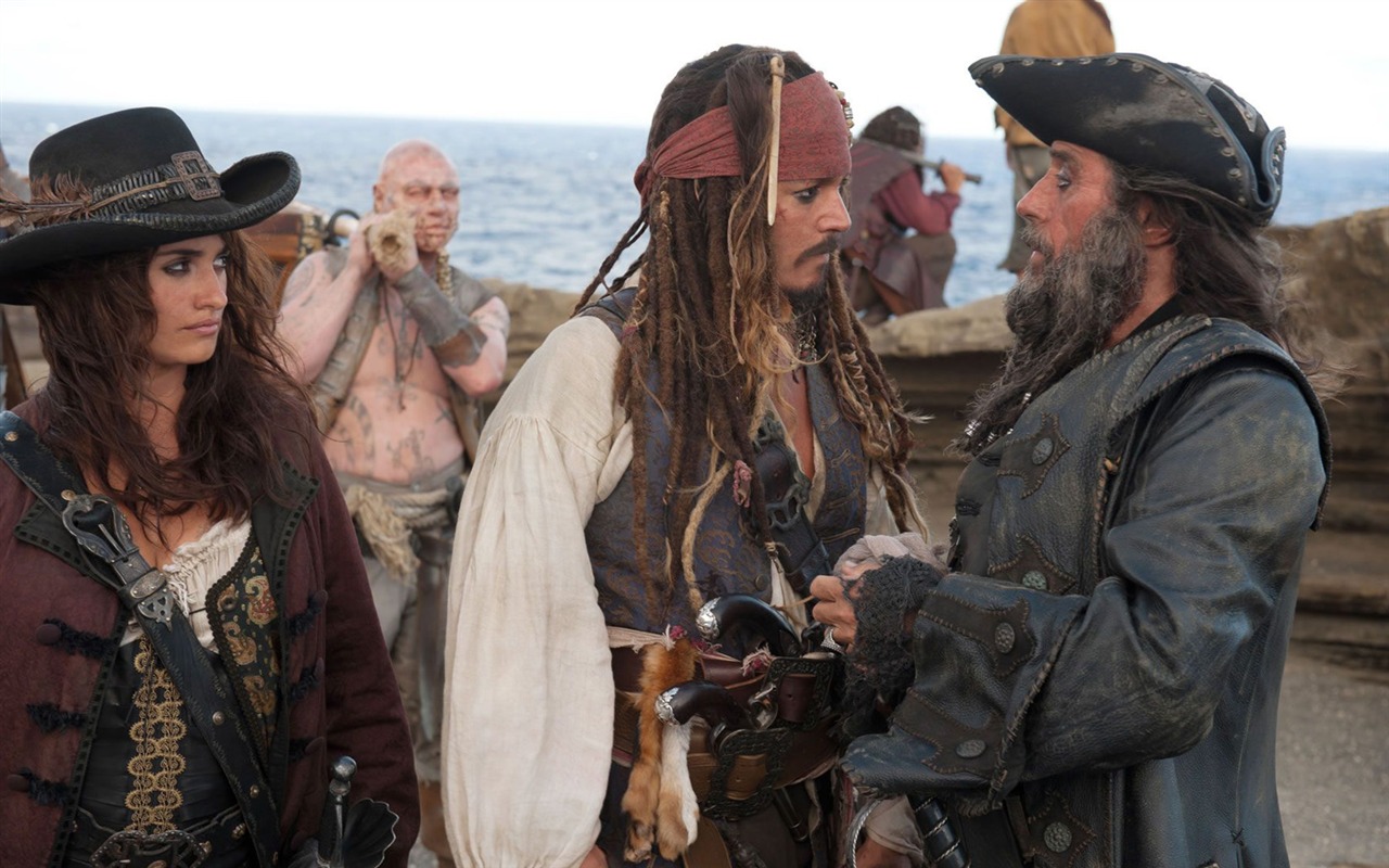 Pirates of the Caribbean: On Stranger Tides 加勒比海盜4 壁紙專輯 #2 - 1280x800