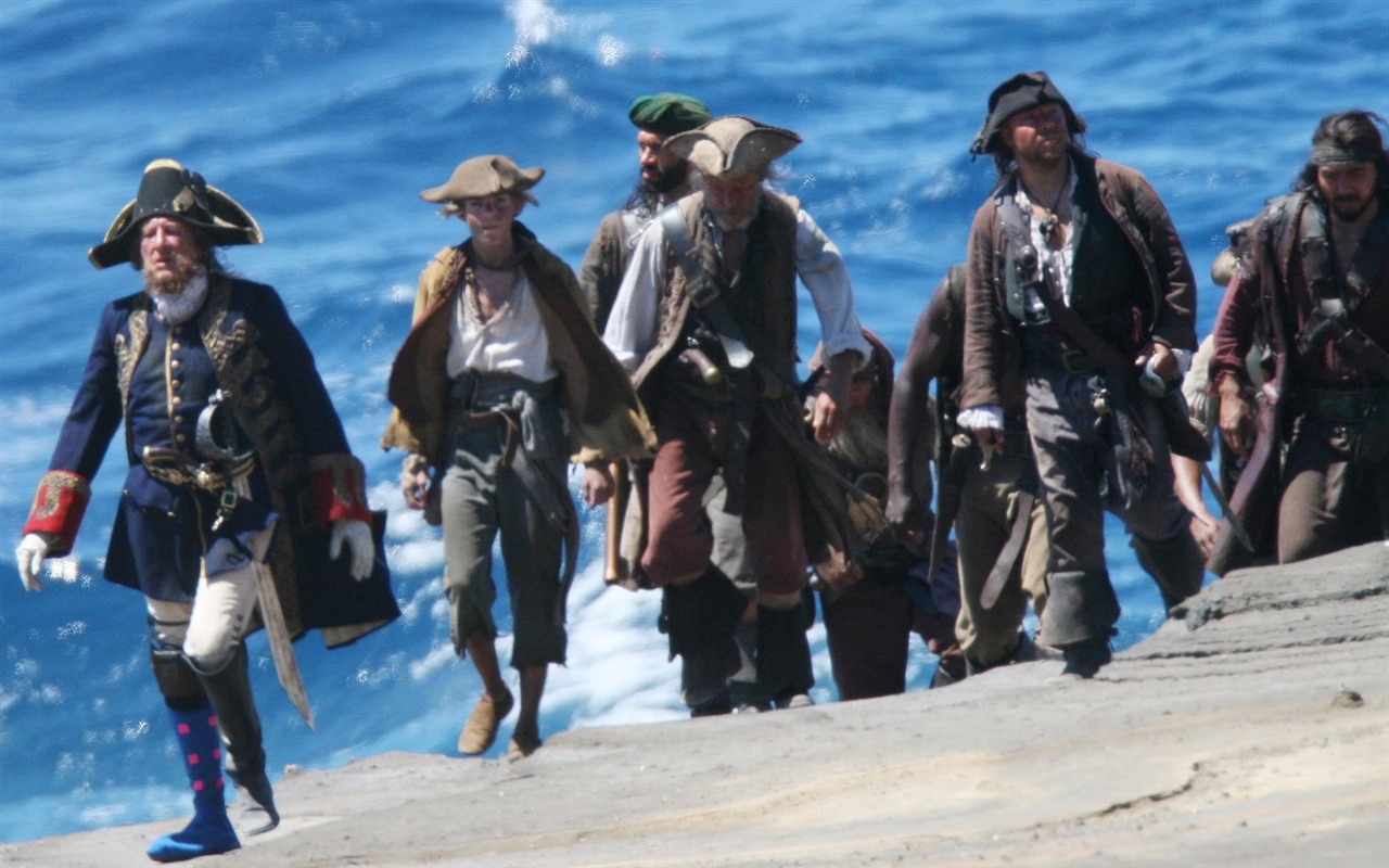 Pirates of the Caribbean: On Stranger Tides 加勒比海盜4 壁紙專輯 #3 - 1280x800
