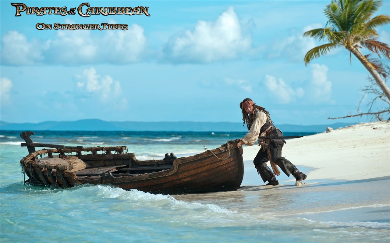 Piratas del Caribe: El extraño fondos de pantalla Mareas #6 - 1280x800