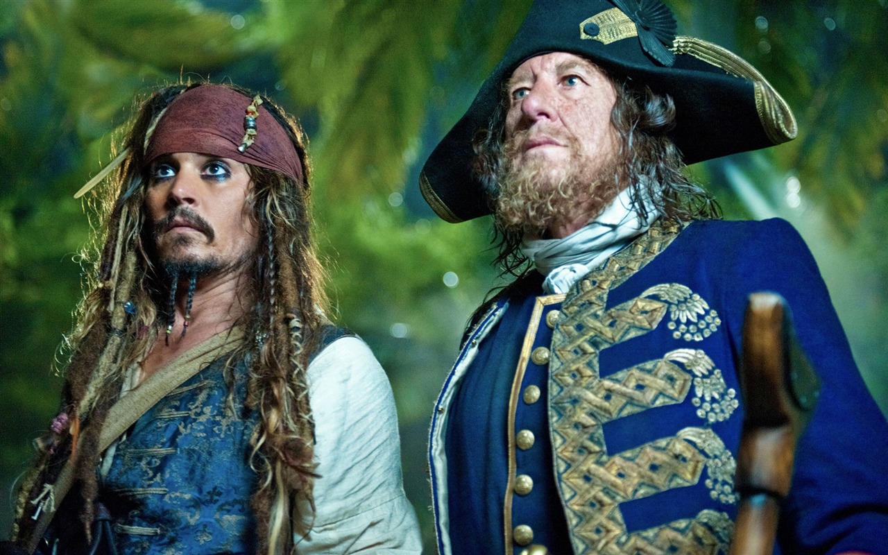 Pirates of the Caribbean: On Stranger Tides 加勒比海盜4 壁紙專輯 #10 - 1280x800