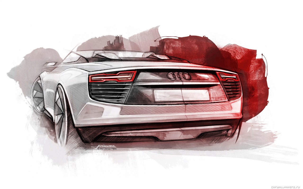 Concept Car de Audi e-tron Spyder - 2010 fondos de escritorio de alta definición #30 - 1280x800