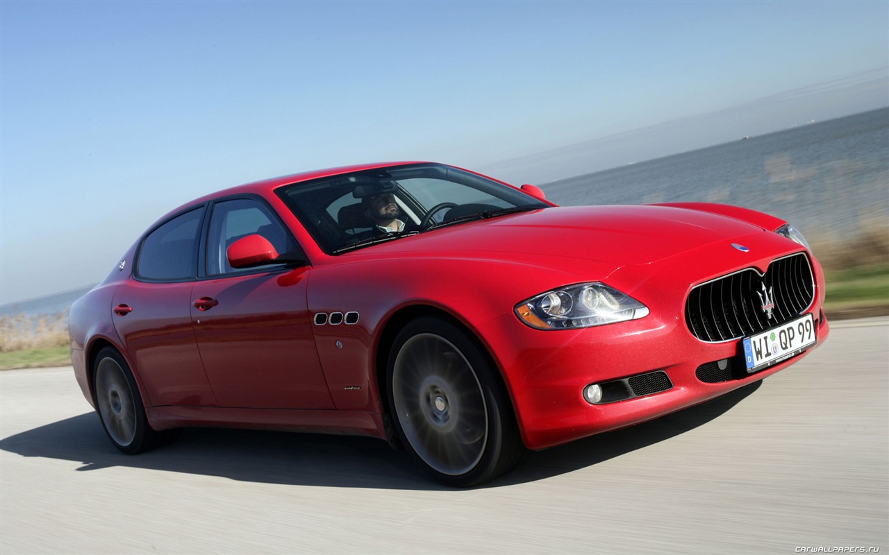 Maserati Quattroporte 스포츠 Gt 당연하지 - 2008의 HD 벽지 #1 - 1280x800