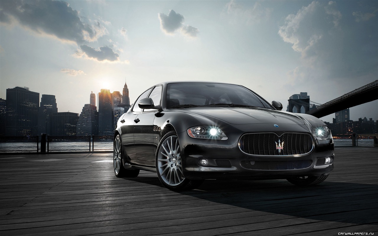 Maserati Quattroporte 스포츠 Gt 당연하지 - 2008의 HD 벽지 #2 - 1280x800