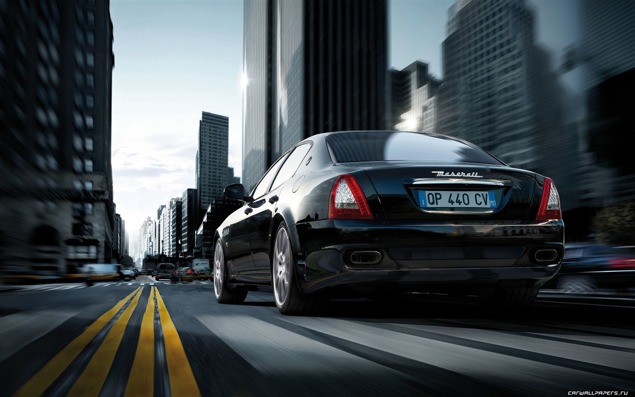 Maserati Quattroporte 스포츠 Gt 당연하지 - 2008의 HD 벽지 #3 - 1280x800