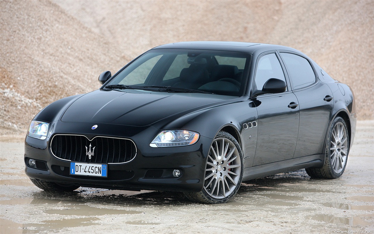 Maserati Quattroporte 스포츠 Gt 당연하지 - 2008의 HD 벽지 #4 - 1280x800