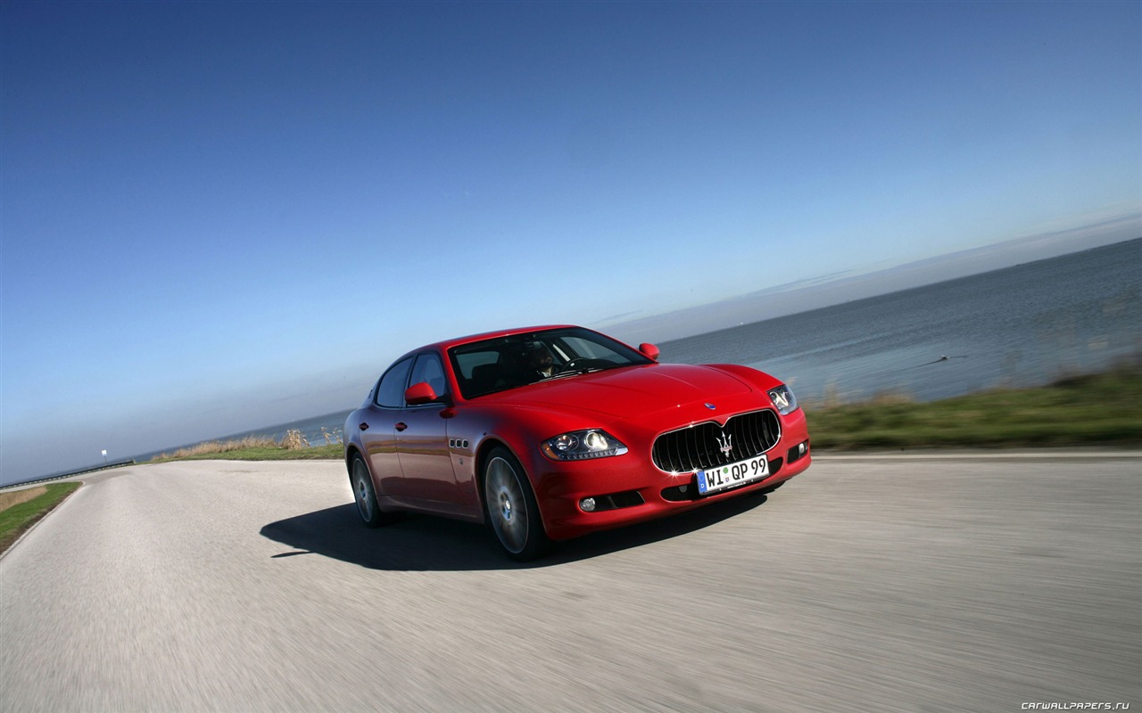 Maserati Quattroporte 스포츠 Gt 당연하지 - 2008의 HD 벽지 #5 - 1280x800