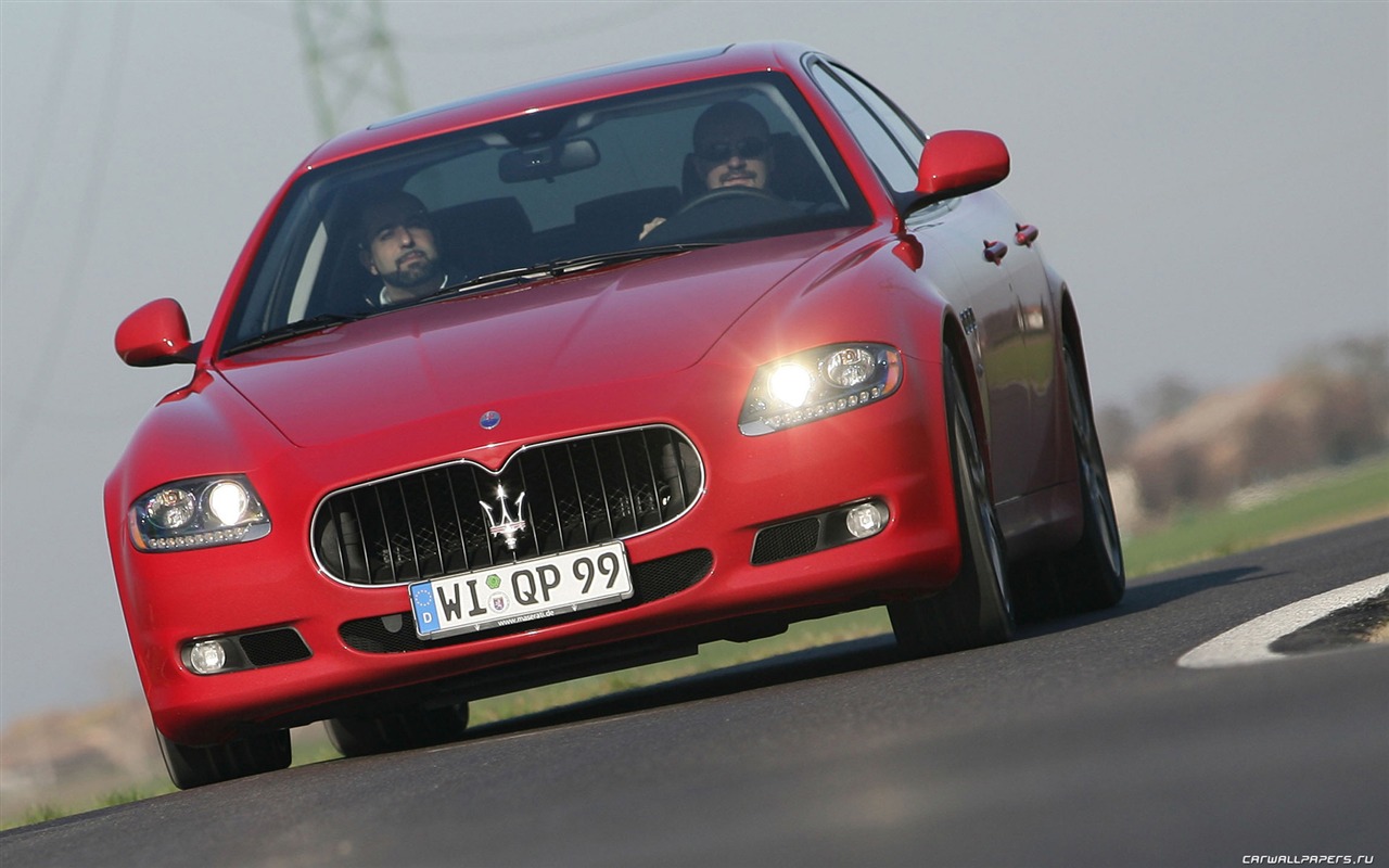 Maserati Quattroporte 스포츠 Gt 당연하지 - 2008의 HD 벽지 #6 - 1280x800