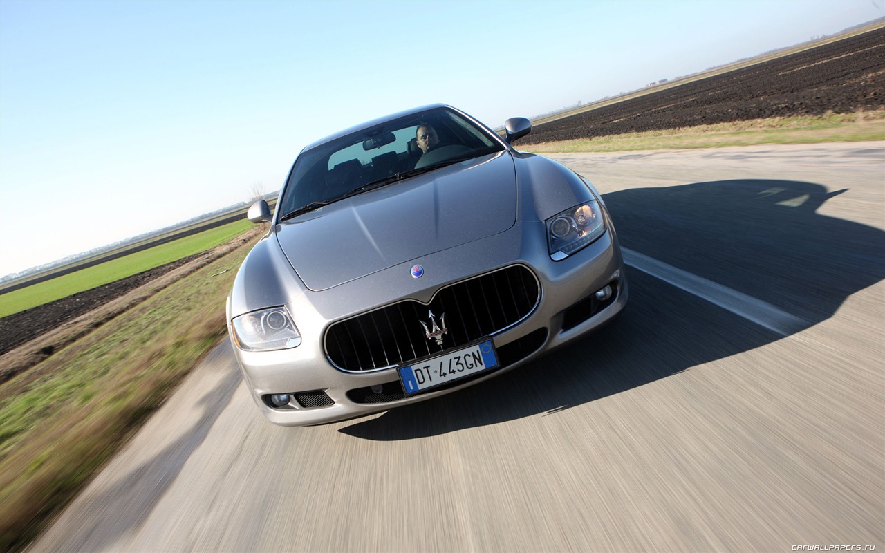Maserati Quattroporte Sport GT S - 2008 HD tapetu #7 - 1280x800