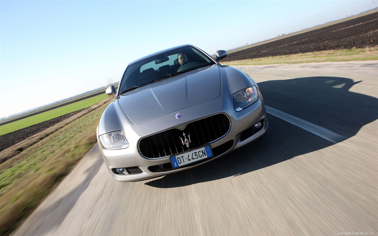 Maserati Quattroporte 스포츠 Gt 당연하지 - 2008의 HD 벽지 #7 - 1280x800