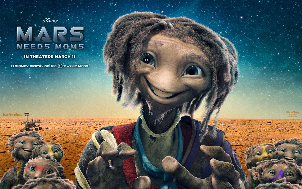 Mars Needs Moms 火星救母记 壁纸专辑5 - 1280x800