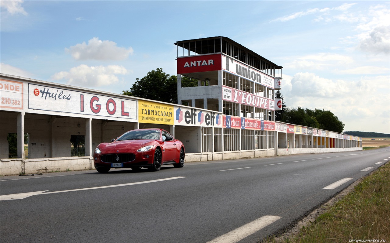 Maserati GranTurismo - 2010 HD tapetu #13 - 1280x800