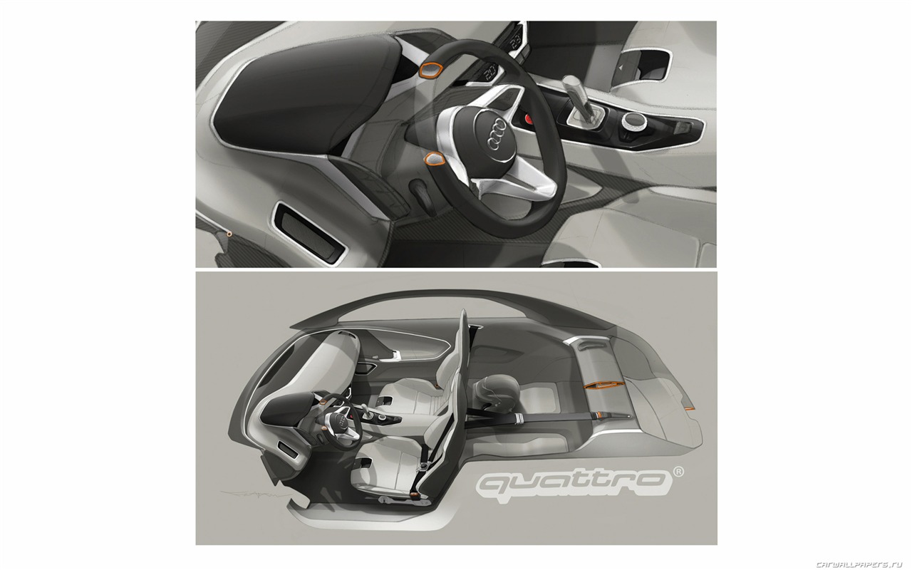 Concept Car Audi quattro - 2010 HD tapetu #32 - 1280x800