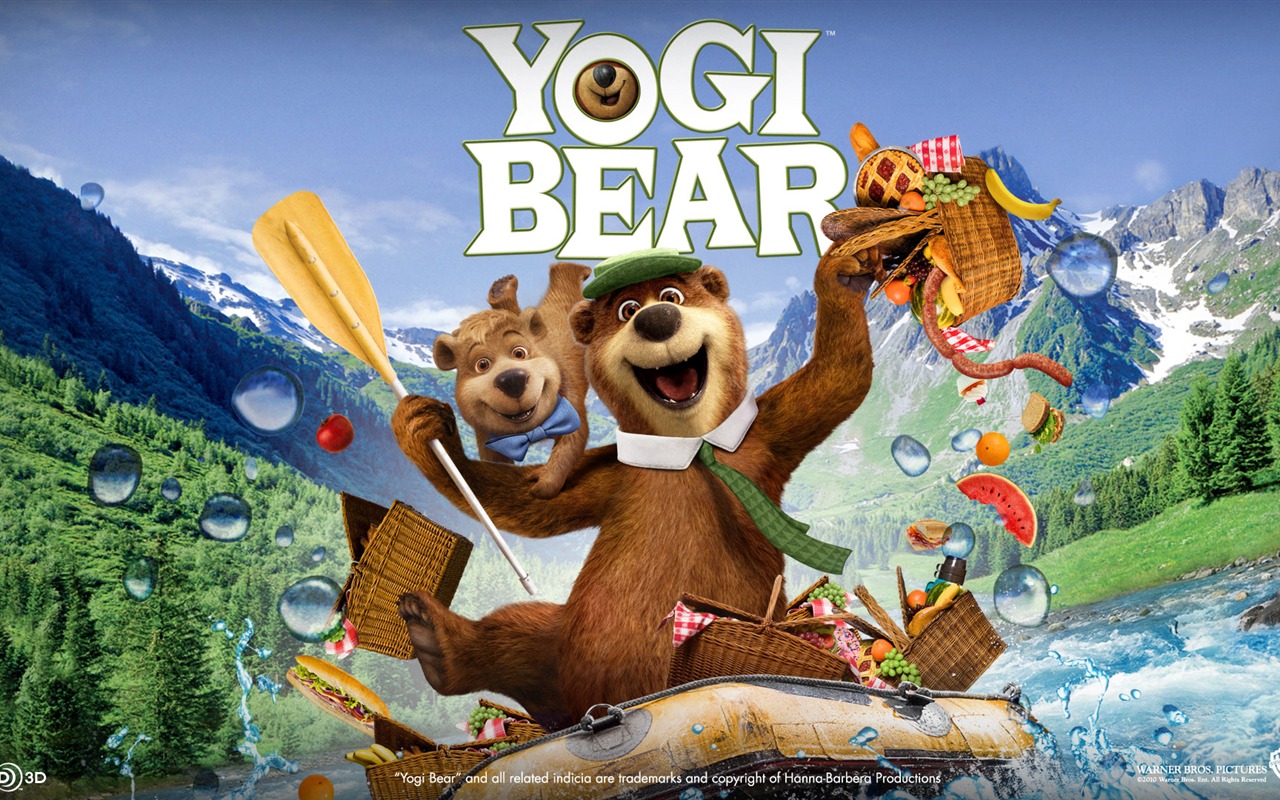 瑜珈熊 Yogi Bear 壁纸专辑2 - 1280x800