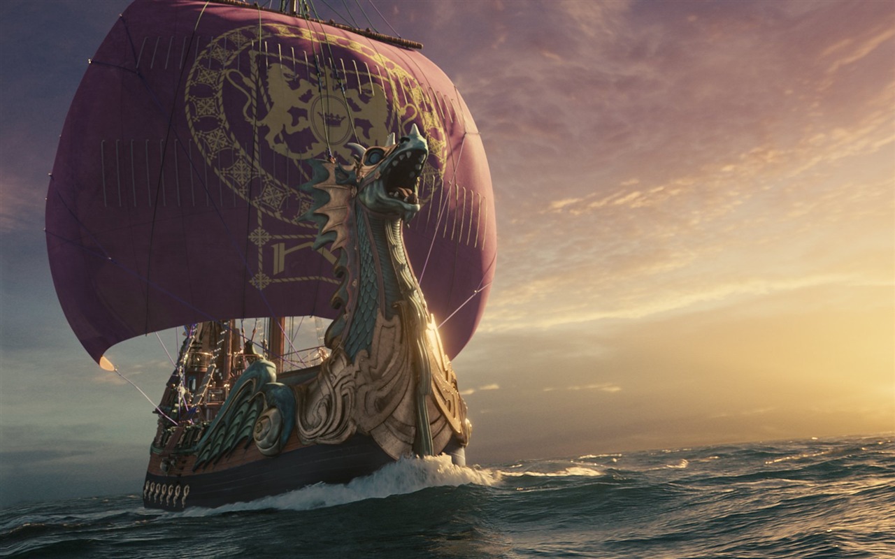 ナルニア国物語：夜明け踏むの壁紙の航海 #4 - 1280x800
