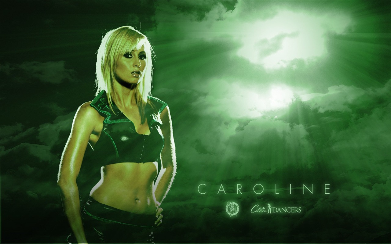 NBA Saison 2010-11, die Celtics Cheerleader Tapete #7 - 1280x800