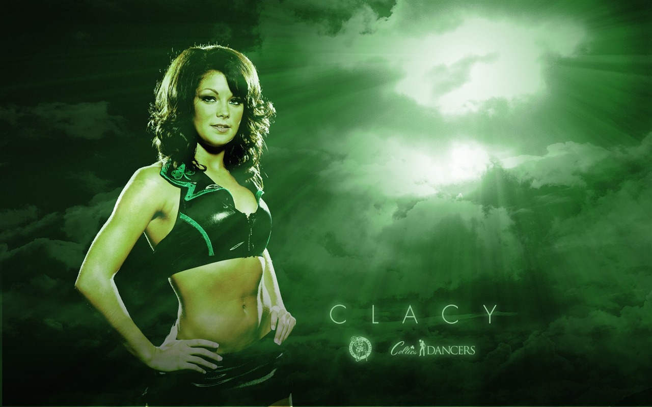 NBA 2010-11 season, the Celtics cheerleaders wallpaper #8 - 1280x800