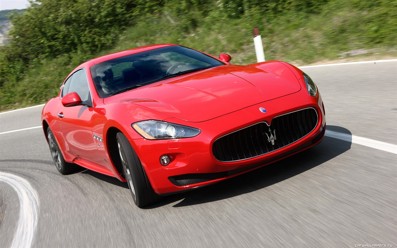 Maserati GranTurismo S - 2008 HD wallpaper #5 - 1280x800