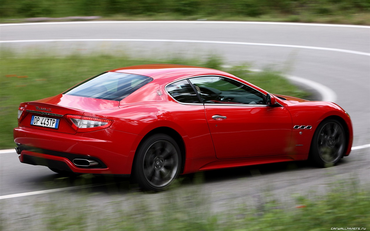 Maserati GranTurismo S - 2008 HD tapetu #6 - 1280x800