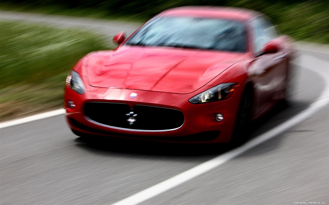 Maserati GranTurismo S - 2008 HD wallpaper #7 - 1280x800