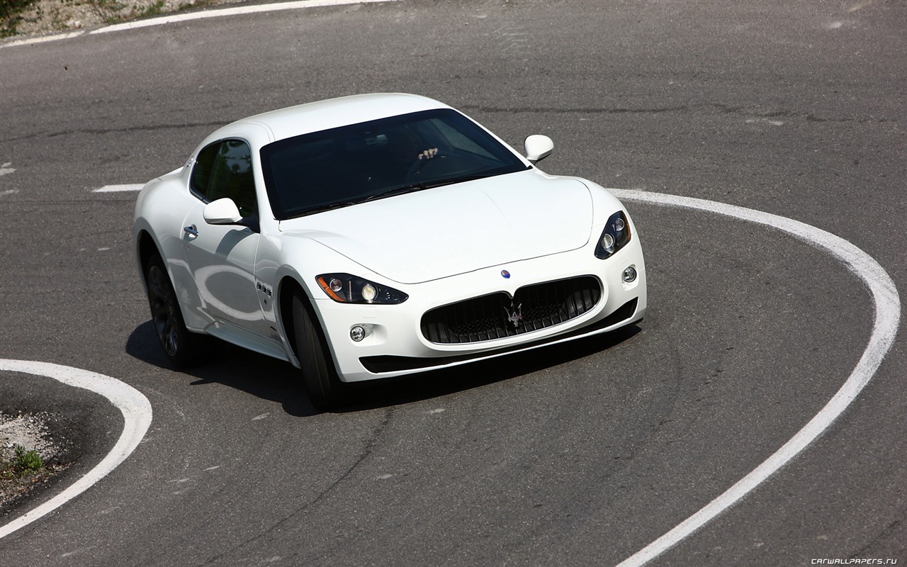 Maserati GranTurismo S - 2008 HD tapetu #19 - 1280x800