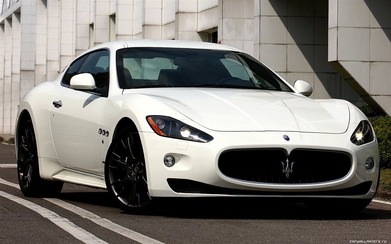 Maserati GranTurismo S - 2008 HD tapetu #25 - 1280x800