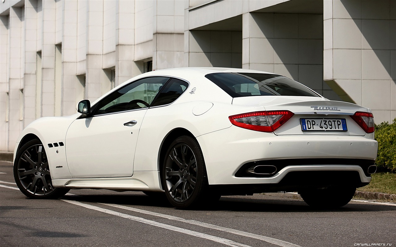 Maserati GranTurismo S - 2008 HD wallpaper #26 - 1280x800