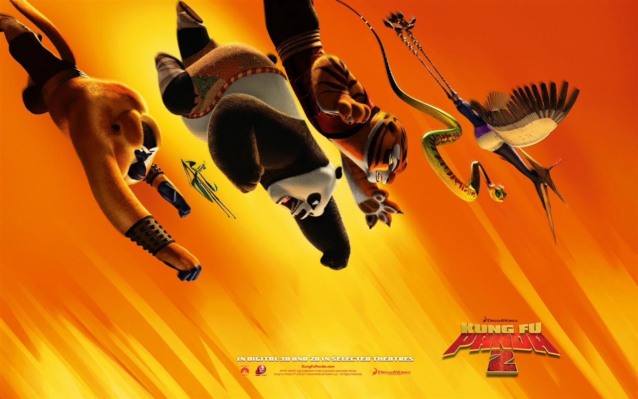 Kung Fu Panda 2 HD tapety na plochu #6 - 1280x800