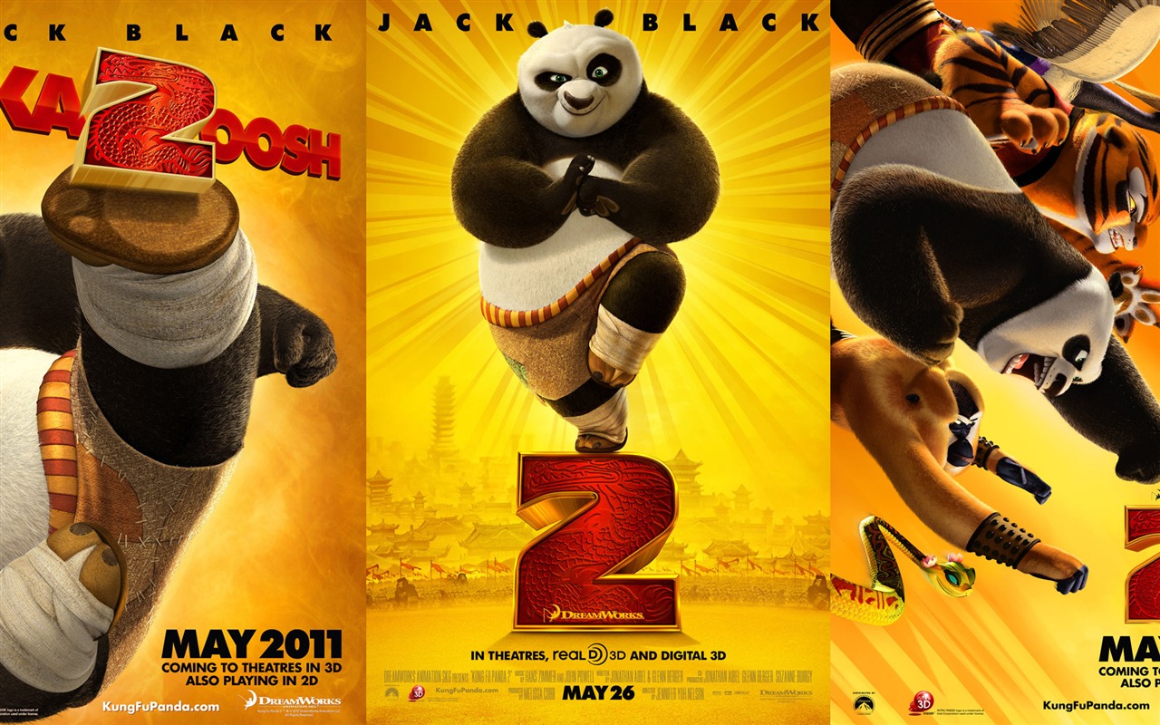 Kung Fu Panda 2 功夫熊猫2 高清壁纸12 - 1280x800