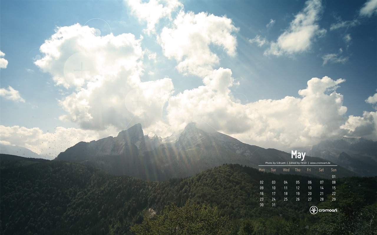 2011年5月 月曆壁紙(二) #13 - 1280x800