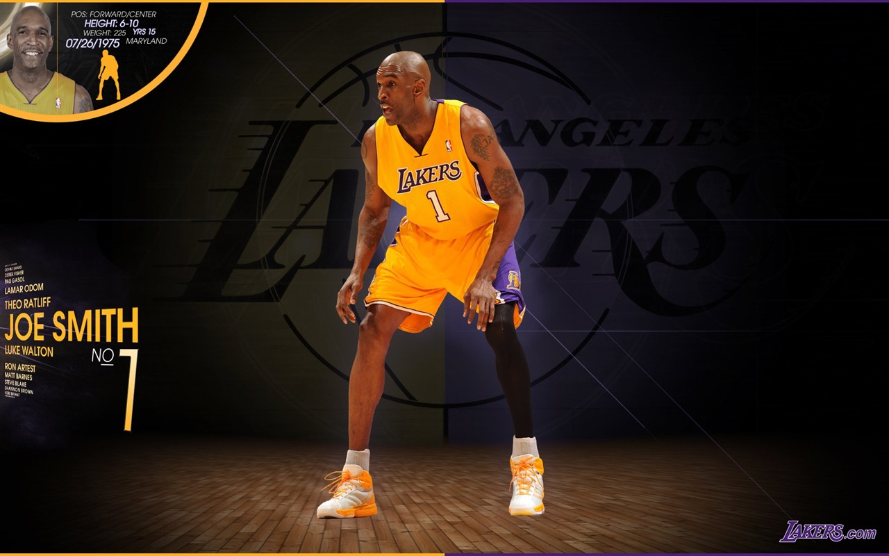 NBA 2010-11賽季 洛杉磯湖人隊 壁紙 #5 - 1280x800