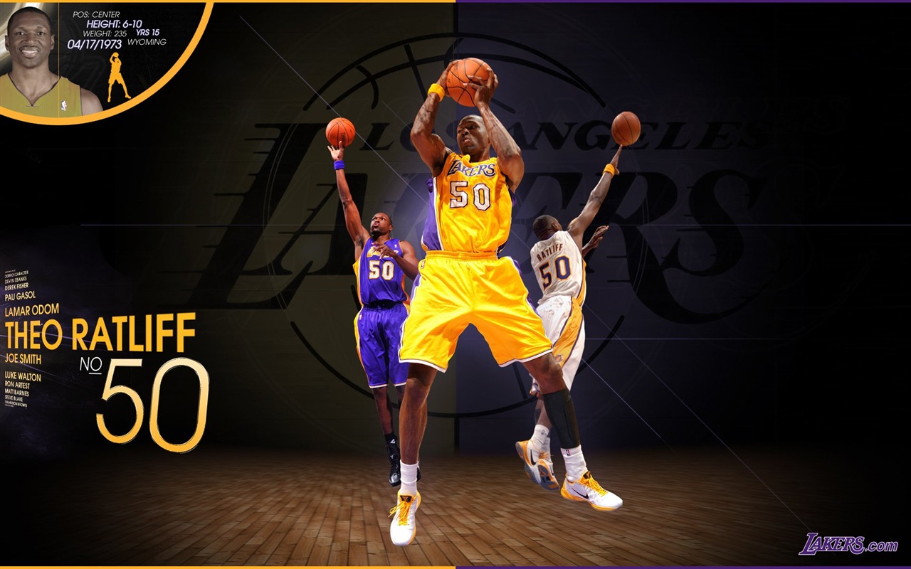NBA 2010-11 temporada, Los Angeles Lakers Fondo de Pantalla #14 - 1280x800
