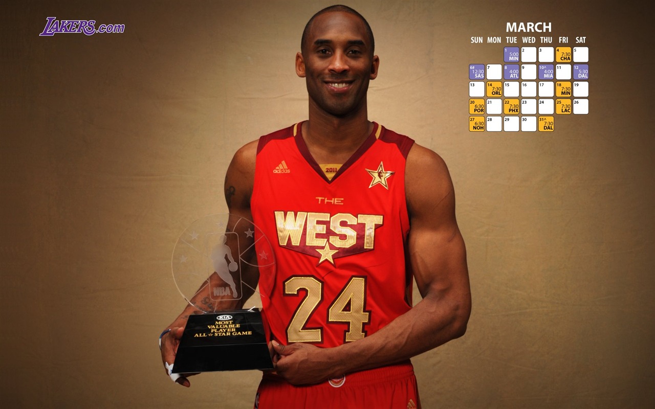 NBA 2010-11 období, Los Angeles Lakers na plochu #18 - 1280x800