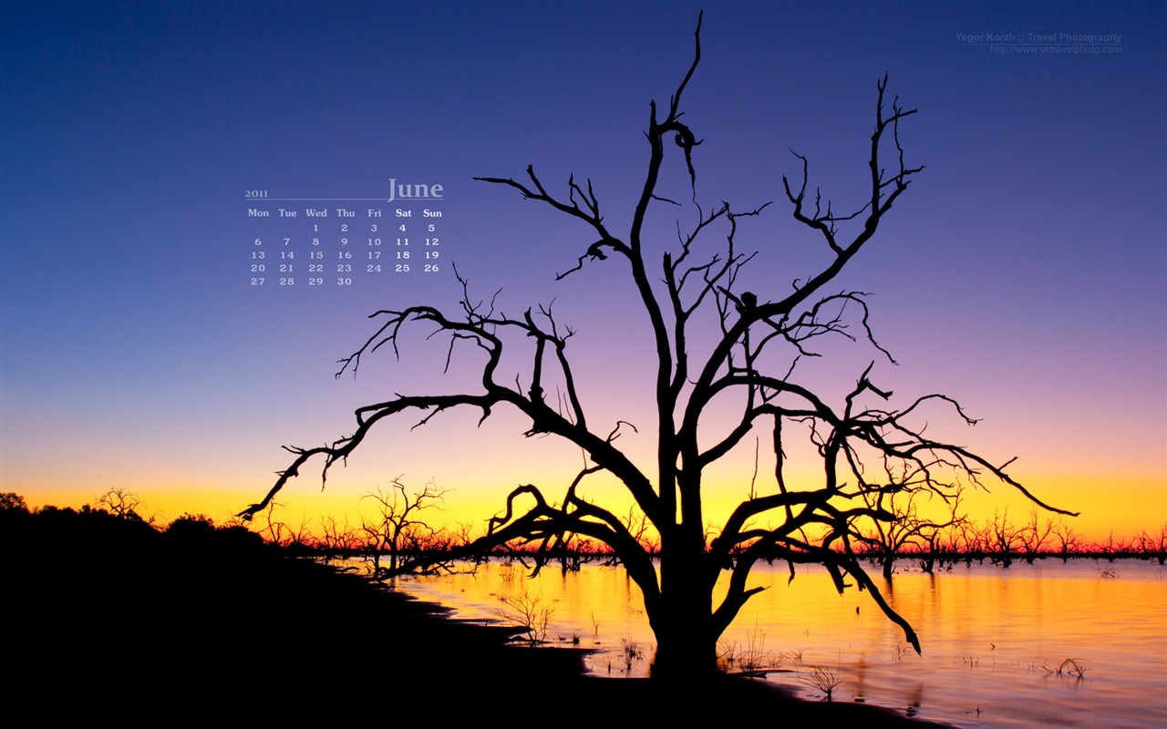 2011年6月 月曆壁紙(二) #13 - 1280x800