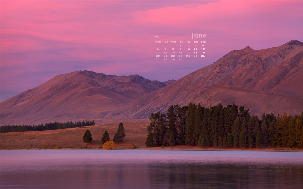 2011年6月 月曆壁紙(二) #14 - 1280x800