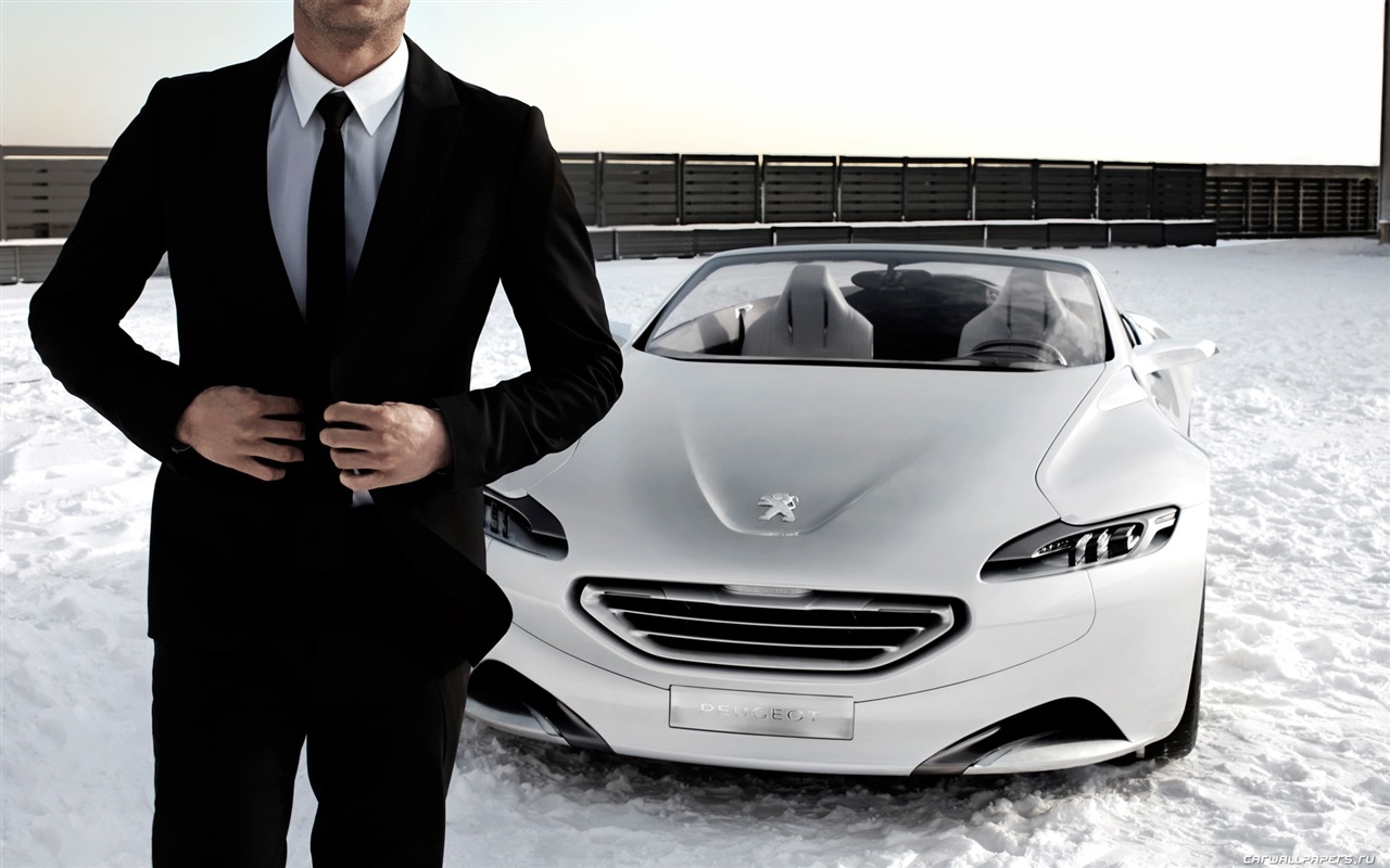 Concept Car Peugeot SR1 - 2010 标致5 - 1280x800