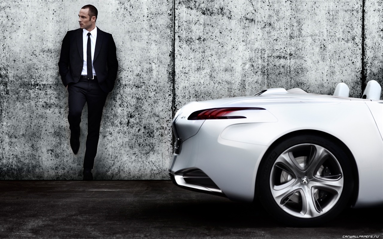 Concept Car Peugeot SR1 - 2010 标致7 - 1280x800