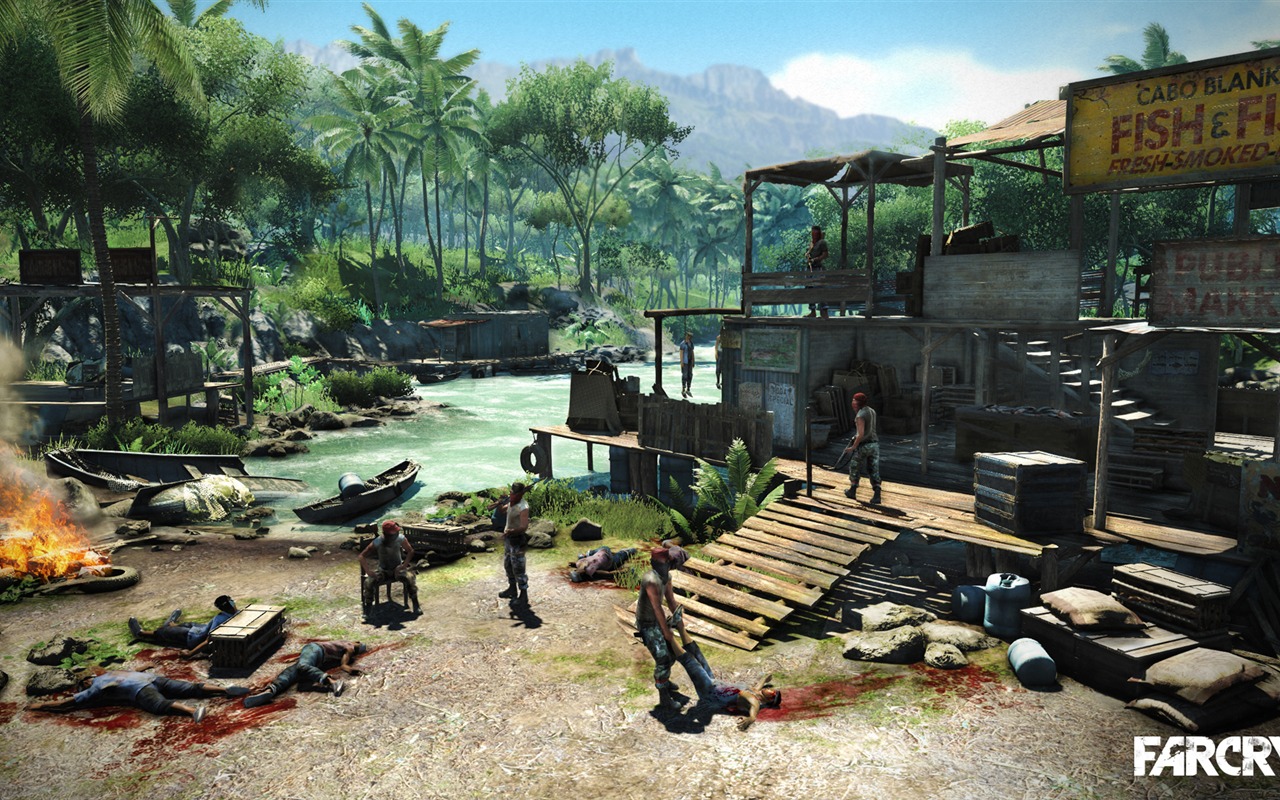 Far Cry 3 孤島驚魂3 高清壁紙 #1 - 1280x800