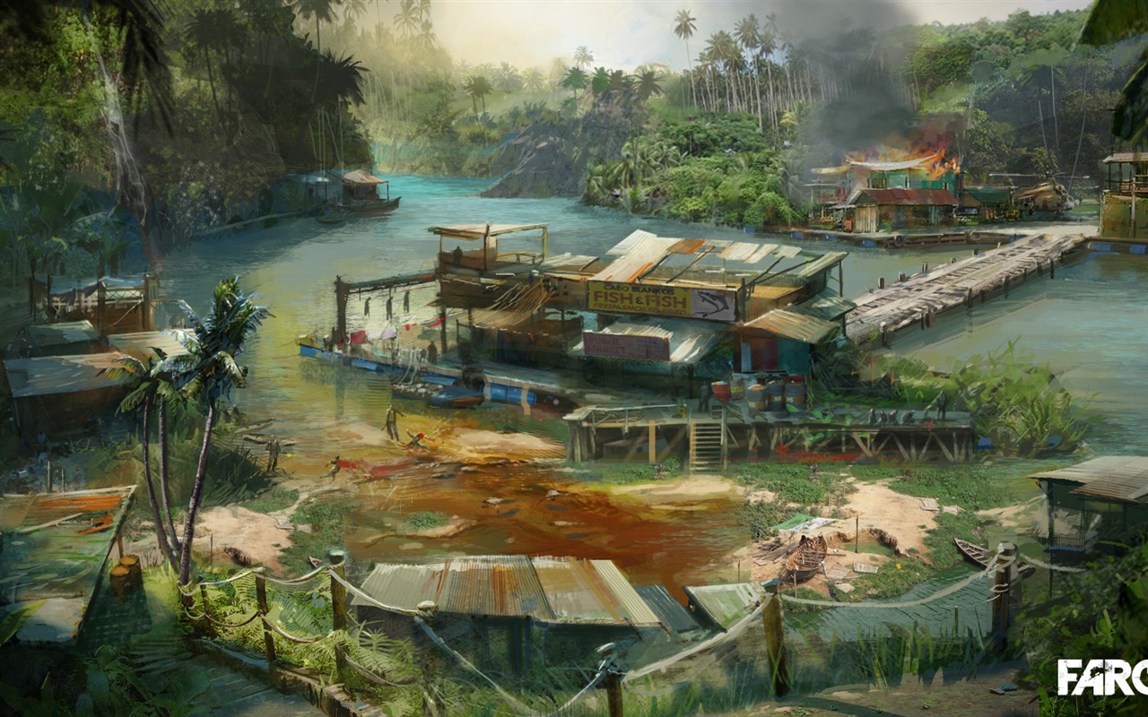 Far Cry 3 孤岛惊魂3 高清壁纸2 - 1280x800