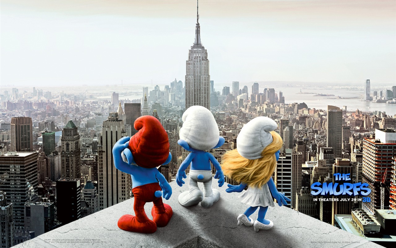 The Smurfs 蓝精灵 壁纸专辑2 - 1280x800