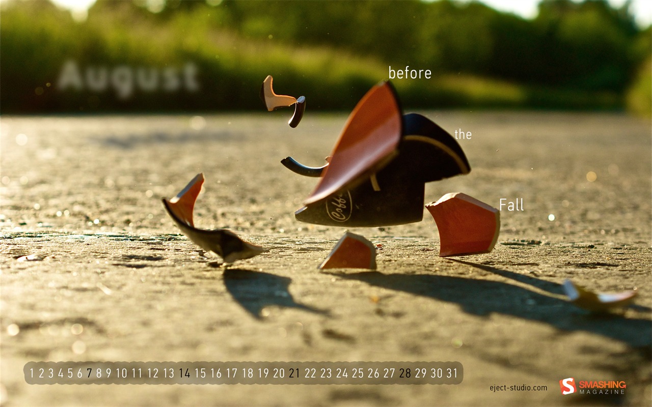 August 2011 calendar wallpaper (1) #9 - 1280x800