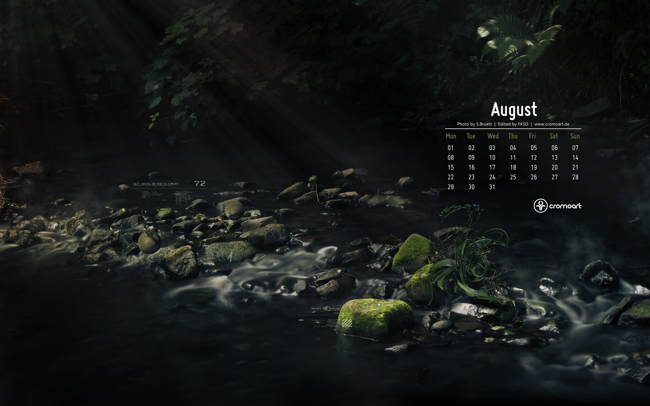 2011年8月 月曆壁紙(二) #20 - 1280x800