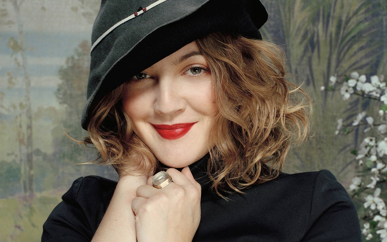 Drew Barrymore krásnou tapetu #18 - 1280x800
