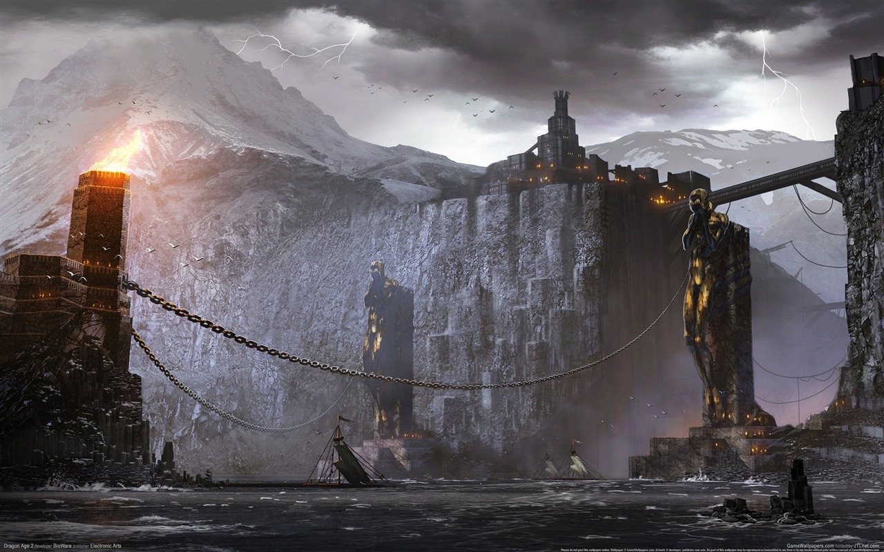 Dragon Age 2 龍騰世紀2 高清壁紙 #7 - 1280x800