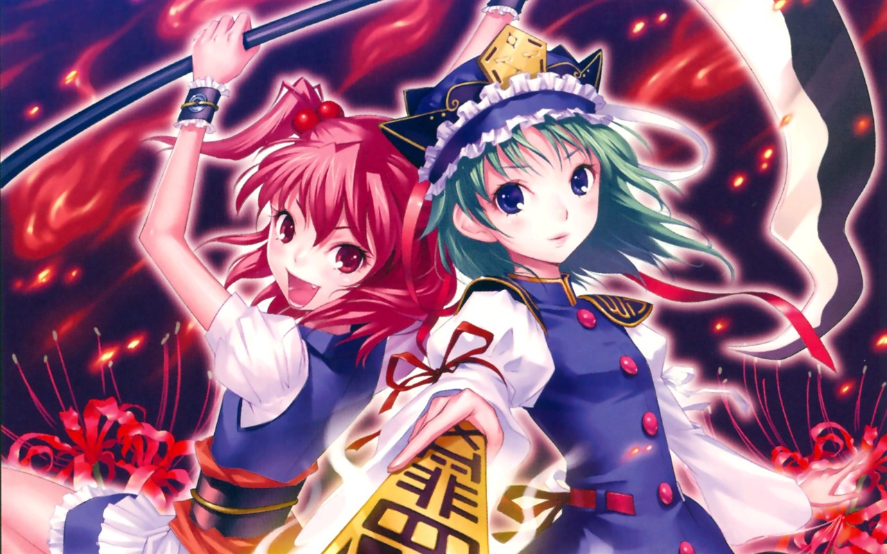 Anime girl HD tapety na plochu #1 - 1280x800