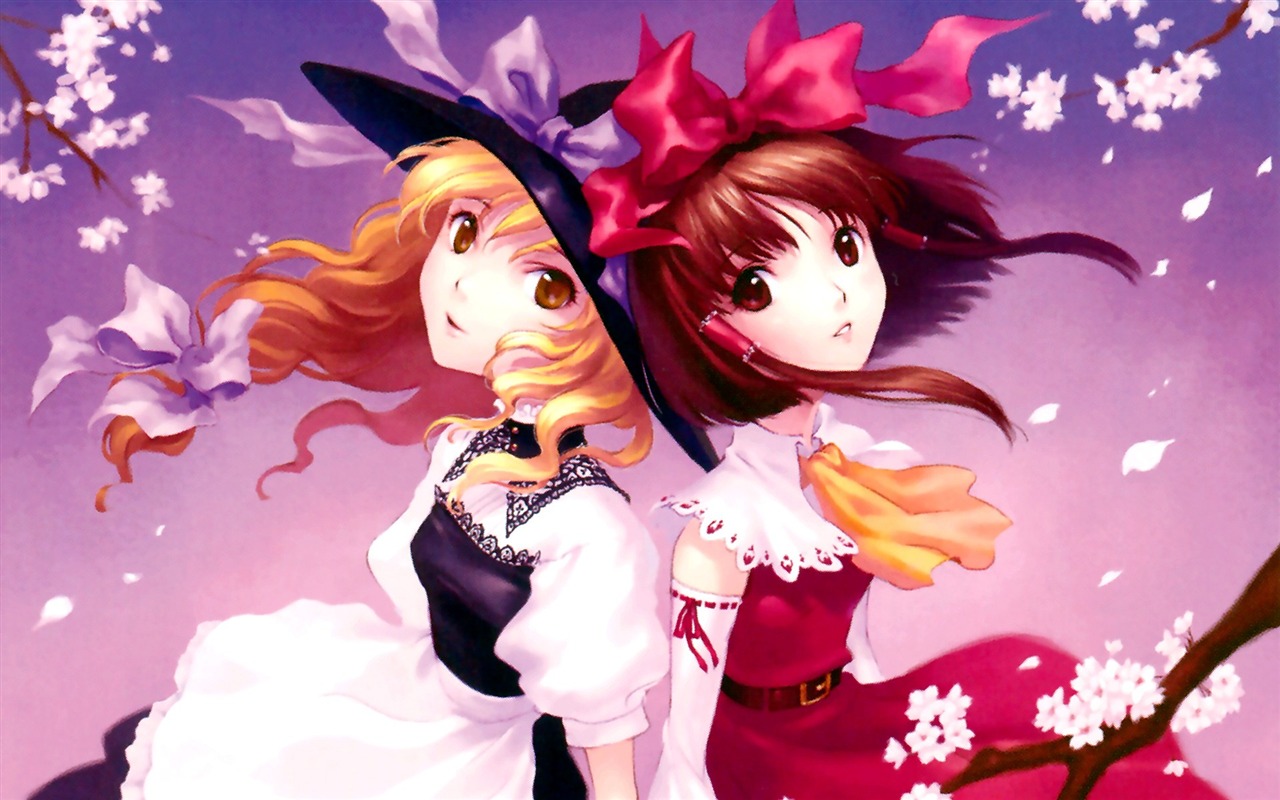 Anime girl HD tapety na plochu #3 - 1280x800